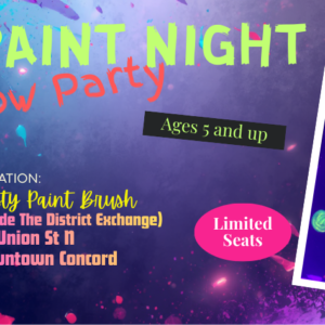Family Paint Night - Glow Party