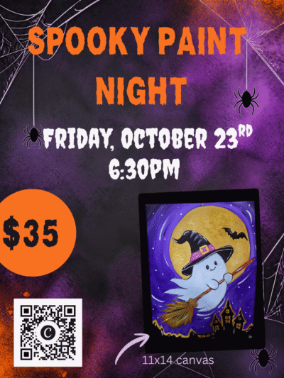 SPOOKY PAINT NIGHT